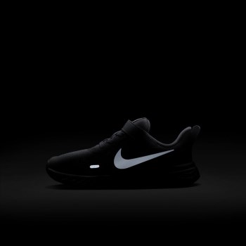 Nike Revolution 5 - Fiatalabb Gyerek Futócipő - Szürke/Sötét Szürke/Platina